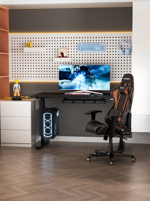 میز بالابر برقی شیشه ای بازی میز بالابر برقی شیشه ای بازی